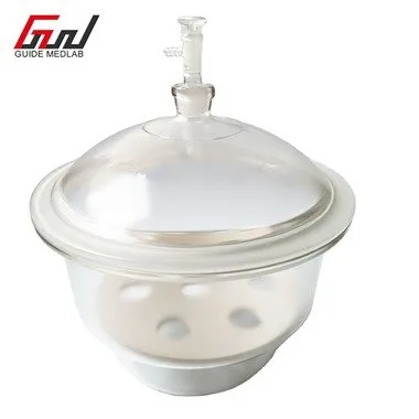 เครื่องดูดความชื้นสูญญากาศแก้วสําหรับห้องปฏิบัติการ