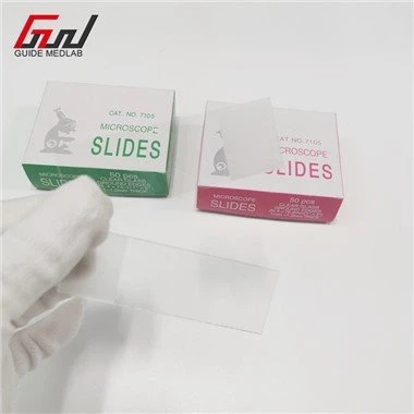 สไลด์แก้วกล้องจุลทรรศน์ 7105