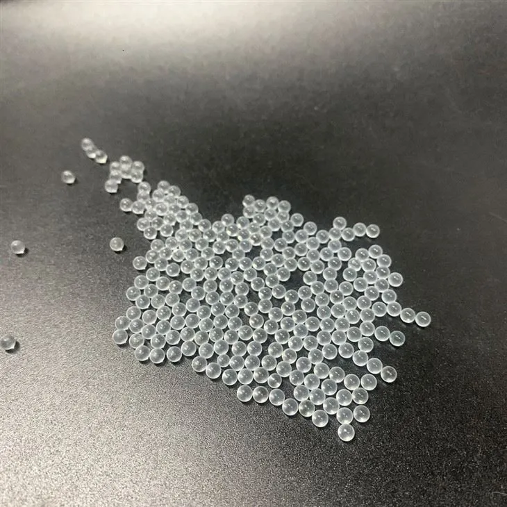 Grinding Glass Beads