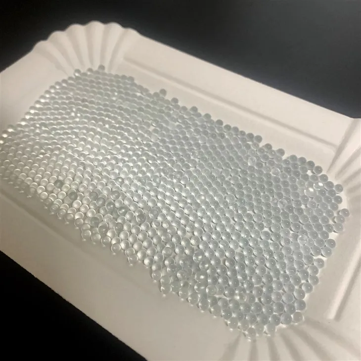 Grinding Glass Beads